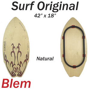SURF ORIGINAL- Blem| Large Board / Medium Rail Hybrid | Original | 42" x 18"