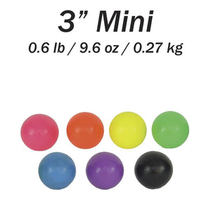 3" INCH BALL | Mini | 0.6 lbs / 9.6 oz / 0.27 kg | Baseball Skills & Trigger Points | Beginner Starter Boards