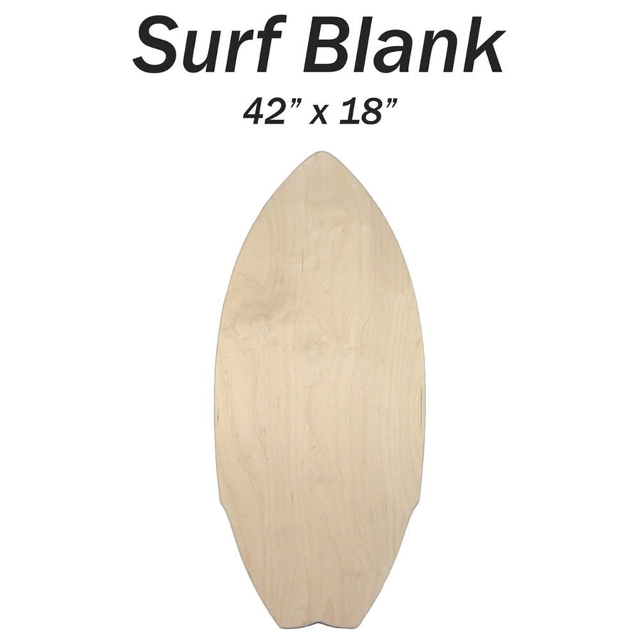 SURF STARTER BOARD BLANK | Large Board | 42" x 18" x 5/8" | DIY Balance Board