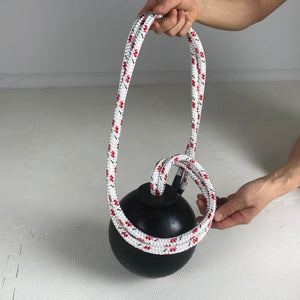 8.5" INCH ROPE BALL | Large | 12.5 lbs / 5.7 kg | Max Strength & Core Control