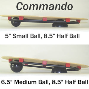 POWERHOUSE | Large Board / Large Rail Classic | Commando Original | 45" x 19" | 16 in 1 Options
