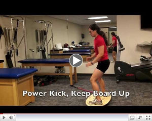 Rotation Power - Fun Medicine Ball and Board Moves