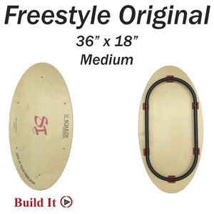 FREESTYLE ORIGINAL | Medium Board / Medium Rail Classic | Original | 36" x 18" | Build Your Package