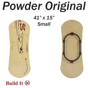 POWDER ORIGINAL | Large Board / Small Rail Hybrid | Original | 41" x 15" | Build Your Package