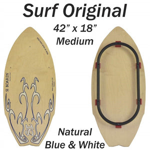 SURF ORIGINAL| Large Board / Medium Rail Hybrid | Original | 42" x 18" | Build Your Package