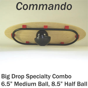 COMMANDO BASIC | Large Board / Large Rail Classic | Original | 45" x 18" | 4 in 1 Options