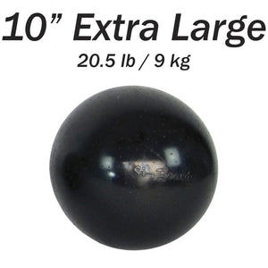 10" INCH SUPER DELUXE BALL | Extra Large | 20.5 lbs /9.31 kg | Max Strength Slams | Commando Board