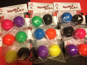 DOUBLE PLAY 3" BALL COMBO | Mini | 0.6 lbs / 9.6 oz / 0.27 kg | Baseball Skills & Trigger Points | Beginner Starter Boards