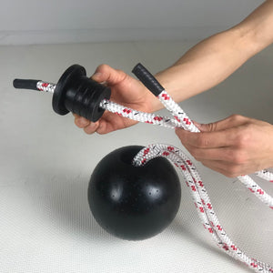 5" INCH ROPE BALL | Small | 2.5 lbs / 1.13 kg | Shoulder Warm-Up & Mobility