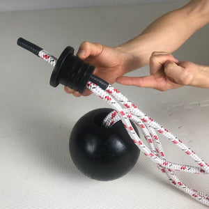 5" INCH ROPE BALL | Small | 2.5 lbs / 1.13 kg | Shoulder Warm-Up & Mobility