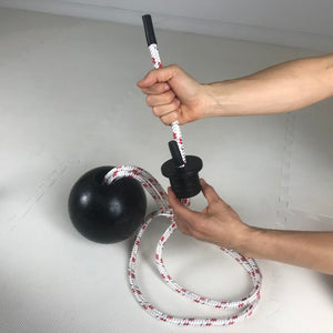 6.5 INCH ROPE BALL | Medium | 5.5 lbs / 2.5 kg | Agility & Speed Strength