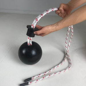 8.5" INCH ROPE BALL | Large | 12.5 lbs / 5.7 kg | Max Strength & Core Control