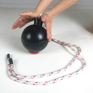 8.5" INCH ROPE BALL | Large | 12.5 lbs / 5.7 kg | Max Strength & Core Control