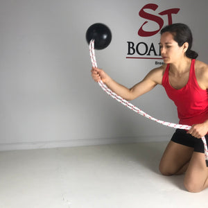 MOBILITY | (2) 5" Rope Balls | Double Shoulder Warm-Up & Endurance