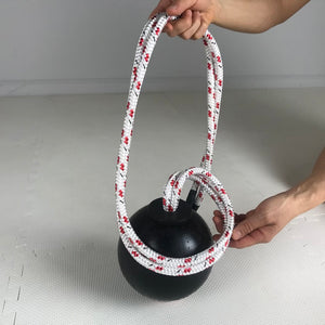 5" INCH ROPE BALL | Small | 2.5 lbs / 1.13 kg | Shoulder Warm-Up & Mobility