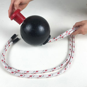 8.5" INCH ROPE BALL | Large | 12.5 lbs / 5.7 kg | Max Strength & Core Control