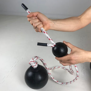 3" INCH ROPE BALL GRIP| For Large Hands, Grip Strength & Unique 2 Hand Holds