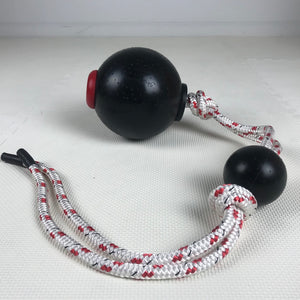 3" INCH ROPE BALL GRIP| For Large Hands, Grip Strength & Unique 2 Hand Holds