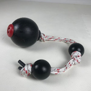 3" INCH ROPE BALL GRIP| For Large Hands, Grip Strength & Unique 2 Hand Holds