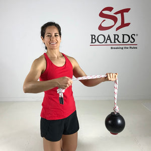 5" INCH ROPE BALL | Small | 2.5 lbs / 1.13 kg | Shoulder Warm-Up & Mobility