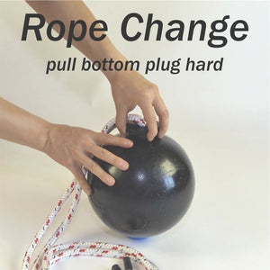 LONG ROPE  | 60" in / 1.5 m | Users over 6' ft / 1.82 m | Replace Yearly With Heavy Use