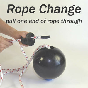 LONG ROPE  | 60" in / 1.5 m | Users over 6' ft / 1.82 m | Replace Yearly With Heavy Use