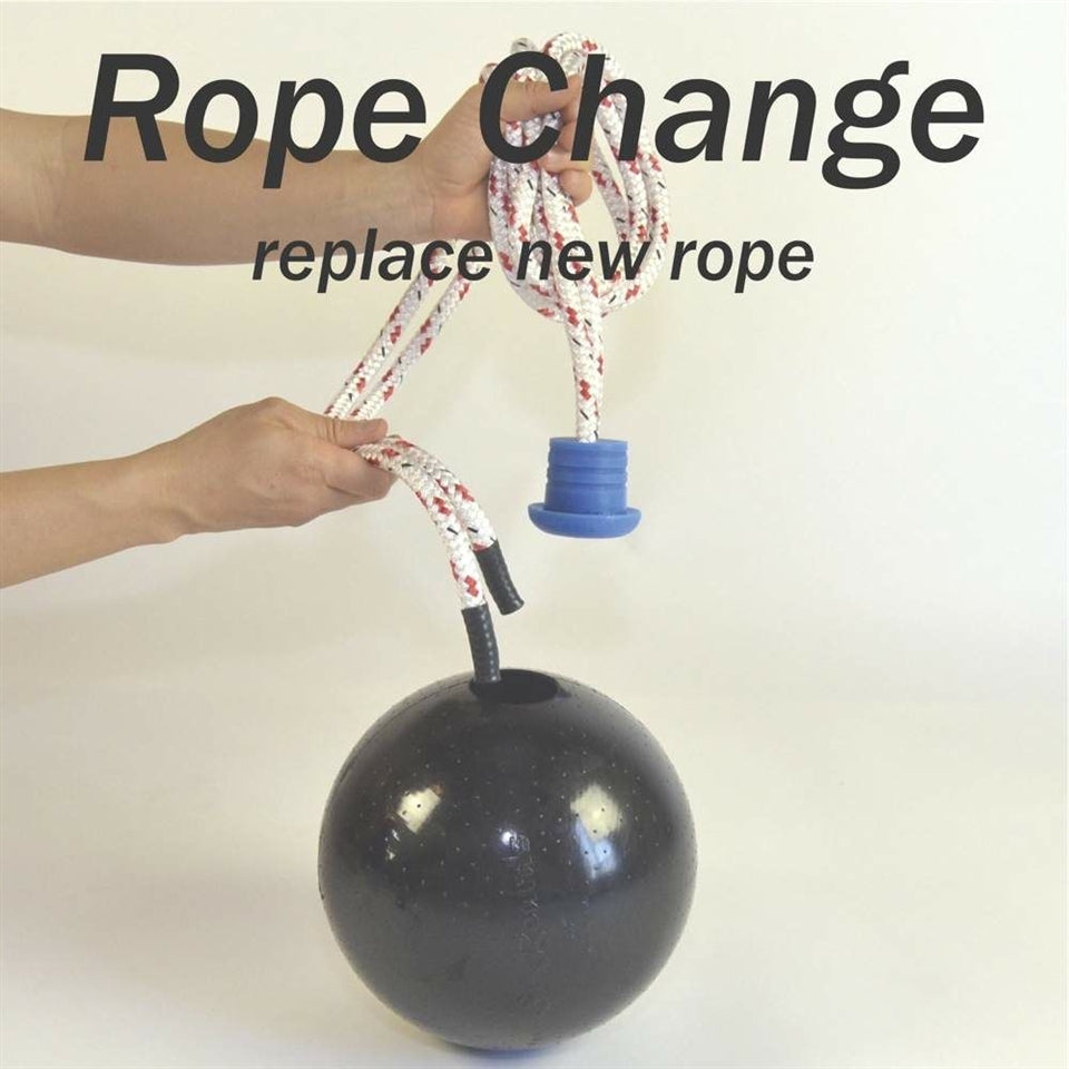 LONG ROPE | 60 in / 1.5 m | Users over 6' ft / 1.82 m | Replace Yearly  With Heavy Use
