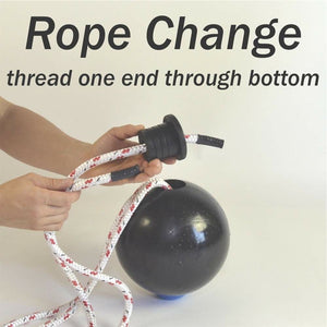 LONG ROPE  | 60" in / 1.5 m | Users over 6' ft / 1.82 m | Replace Yearly With Heavy Use