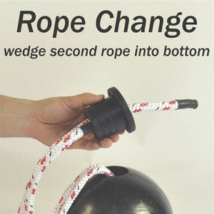 LONG ROPE  | 60" in / 1.5 m | Users over 6' ft / 1.82 m | Replace Yearly With Heavy Use