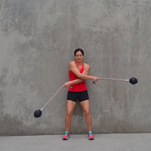 5" INCH ROPE BALL | Small | 2.5 lbs / 1.13 kg | Shoulder Warm-Up & Mobility