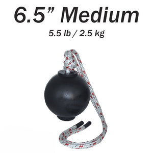 6.5 INCH ROPE BALL | Medium | 5.5 lbs / 2.5 kg | Agility & Speed Strength