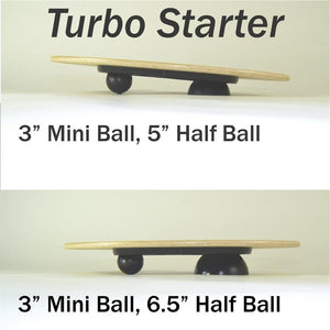 TURBO STARTER | Small Board / Adjustable Rail Classic | Economy Starter | 27" x 15" | Build Your Package