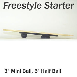 FREESTYLE STARTER BASIC | Medium Board / Adjustable Rail Classic | Economy Starter | 36" x 18" | 3 in 1 Options