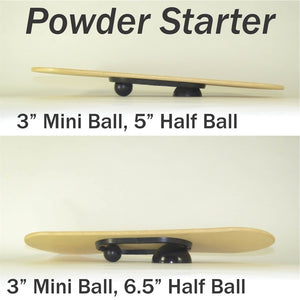 POWDER STARTER | Large Board / Adjustable Rail Hybrid | Economy Starter | 41" x 15" | Build Your Package