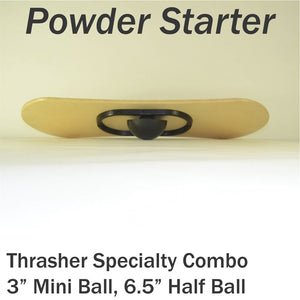 POWDER STARTER BASIC | Large Board / Adjustable Rail Hybrid | Economy Starter | 41" x 15" | 5 in 1 Options
