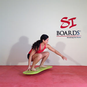 POWDER STARTER BASIC | Large Board / Adjustable Rail Hybrid | Economy Starter | 41" x 15" | 5 in 1 Options