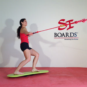 POWDER STARTER BASIC | Large Board / Adjustable Rail Hybrid | Economy Starter | 41" x 15" | 5 in 1 Options