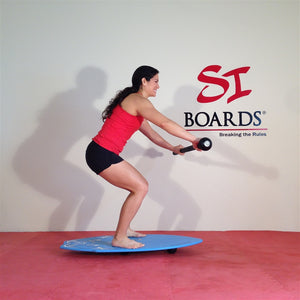 SURF STARTER BASIC | Large Board / Adjustable Rail Hybrid | Economy Starter | 42" x 18" | 5 in 1 Options