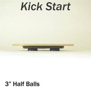 KICK START BASIC | XSmall Board / Skate Rail | 18" x 10" | 3 in 1 Options | Kids and Toddlers