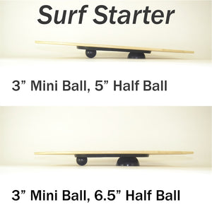 SURF STARTER 7 IN 1 | Large Board / Adjustable Rail Hybrid | Economy Starter | 42" x 18"