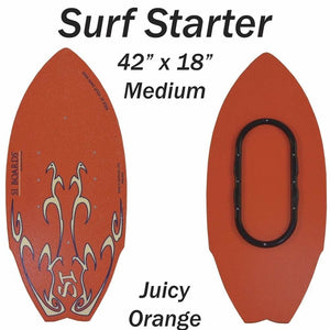 SURF STARTER 7 IN 1 | Large Board / Adjustable Rail Hybrid | Economy Starter | 42" x 18"