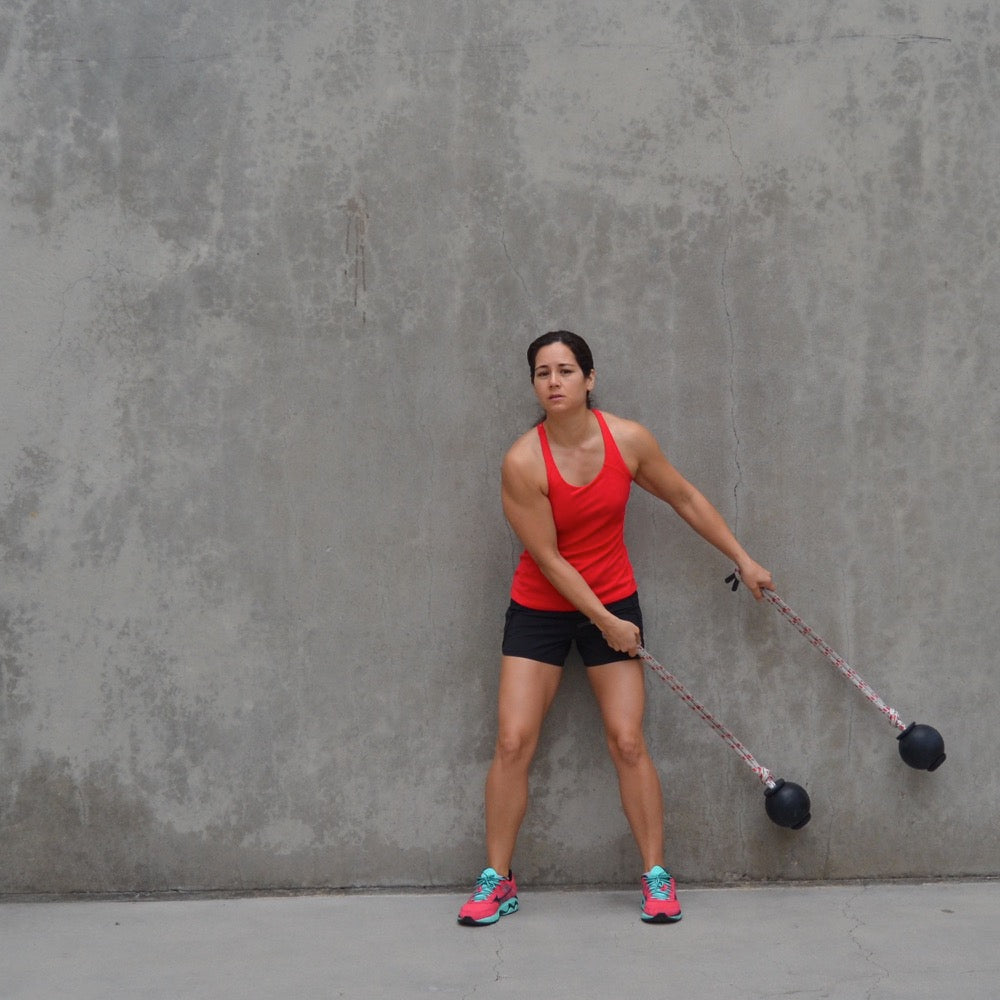 MOBILITY | (2) 5" Rope Balls | Double Shoulder Warm-Up & Endurance