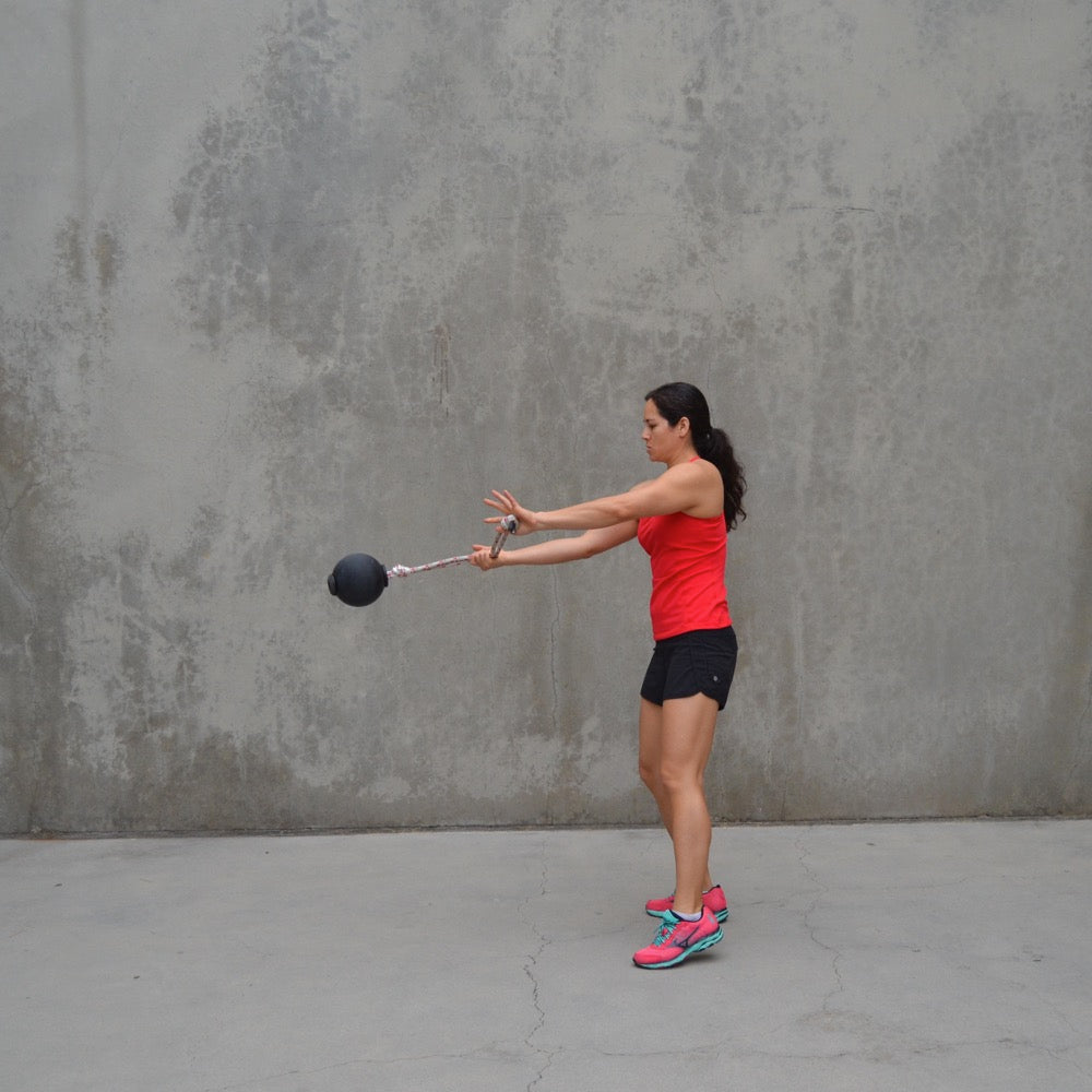 6.5 INCH ROPE BALL | Medium | 5.5 lbs / 2.5 kg | Agility & Speed Strength