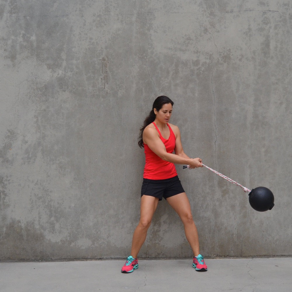 8.5" INCH ROPE BALL | Large | 12.5 lbs / 5.7 kg | Max Strength & Core Control