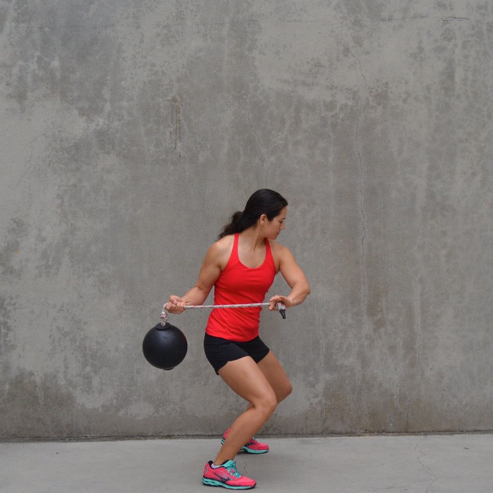 8.5" INCH ROPE BALL | Large | 12.5 lbs / 5.7 kg | Max Strength & Core Control