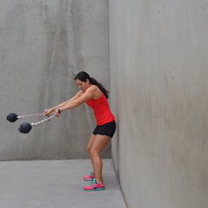 MOBILITY | (2) 5" Rope Balls | Double Shoulder Warm-Up & Endurance