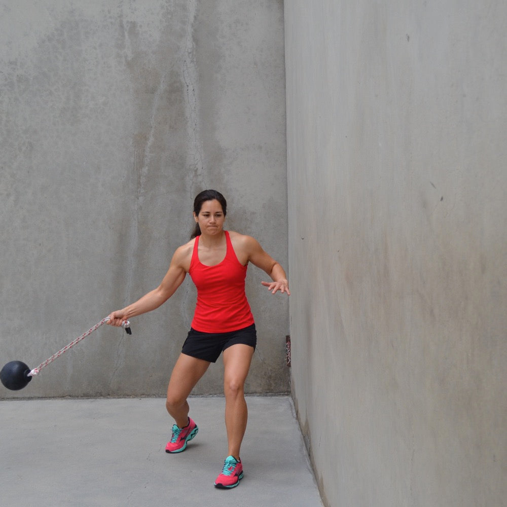 6.5 INCH ROPE BALL | Medium | 5.5 lbs / 2.5 kg | Agility & Speed Strength