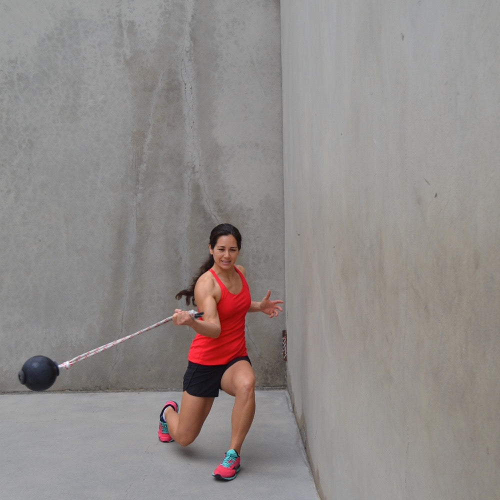 6.5 INCH ROPE BALL | Medium | 5.5 lbs / 2.5 kg | Agility & Speed Strength