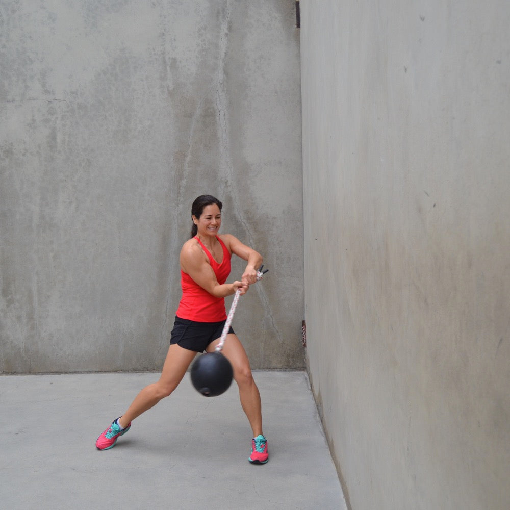 8.5" INCH ROPE BALL | Large | 12.5 lbs / 5.7 kg | Max Strength & Core Control