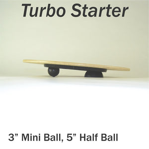 TURBO STARTER 5 IN 1 | Small Board / Adjustable Rail Classic | Economy Starter | 27" x 15" | 5 in 1 Options